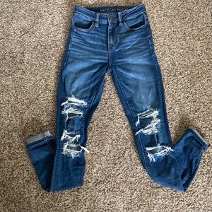 AEO Next Level Stretch Jegging 0XLONG Jeans